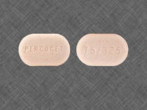 Percocet .7.5/325mg